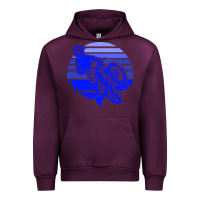 Mauve Wine Motorcross Urban Hoodie - Bettercallsaul