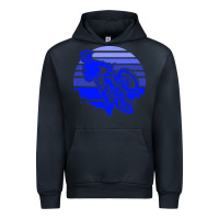 Navy Motorcross Urban Hoodie - Bettercallsaul