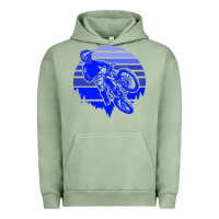 Pigment Oil Green Motorcross Urban Hoodie - Bettercallsaul