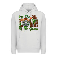 Dove Grey for the love of the game Premium Hoodie - BundleAndBundleShop
