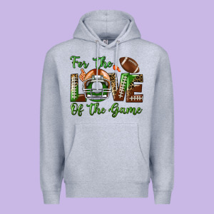 For The Love Of The Game Premium Hoodie Designed By Bundleandbundleshop
