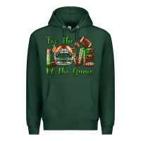 Sports Green for the love of the game Premium Hoodie - BundleAndBundleShop