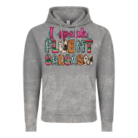 Cloud Rock i speak fluent sarcasm Vintage Hoodie - Zillion Design Studio