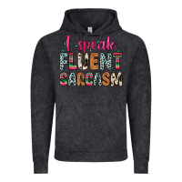 Vintage Arctic i speak fluent sarcasm Vintage Hoodie - Zillion Design Studio