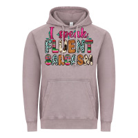 Vintage Zinc i speak fluent sarcasm Vintage Hoodie - Zillion Design Studio