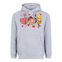 Heather Grey valentines day mexican food Heavyweight Hoodie - MaliasSmallBusiness