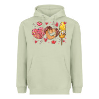 Matcha valentines day mexican food Heavyweight Hoodie - MaliasSmallBusiness