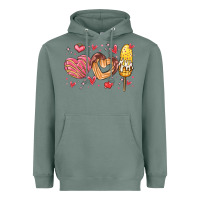 Sage valentines day mexican food Heavyweight Hoodie - MaliasSmallBusiness