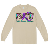 Mushroom faith crohn's disease awareness Long Sleeve Tee - JahusDesignShop
