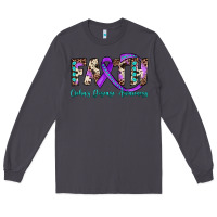 Smoke faith crohn's disease awareness Long Sleeve Tee - JahusDesignShop