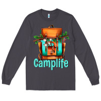 Smoke camp life camp backpack Long Sleeve Tee - AdoDesignShop