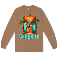 Toasted Coconut camp life camp backpack Long Sleeve Tee - AdoDesignShop