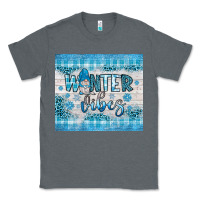 Charcoal Heather winter vibes gnome Classic Tee - JahusDesignShop