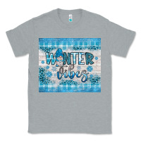 Heather Grey winter vibes gnome Classic Tee - JahusDesignShop