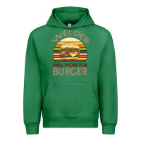 Emerald Welder Wıll Work For Burger Urban Hoodie - Bettercallsaul