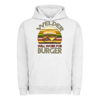 Pigment Lunar Rock Welder Wıll Work For Burger Urban Hoodie - Bettercallsaul