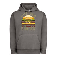 Pigment Tornado Welder Wıll Work For Burger Urban Hoodie - Bettercallsaul