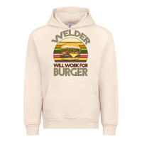 Sandshell Welder Wıll Work For Burger Urban Hoodie - Bettercallsaul