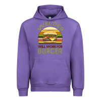 Tulip Welder Wıll Work For Burger Urban Hoodie - Bettercallsaul