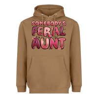 Toasted Coconut somebodys feral aunt Heavyweight Hoodie - MaliasSmallBusiness
