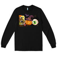 Black boo Long Sleeve Tee - AdoDesignShop