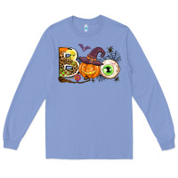 Colony Blue boo Long Sleeve Tee - AdoDesignShop