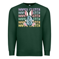 Sports Green happy easter Premium Sweatshirt - MaliasSmallBusiness
