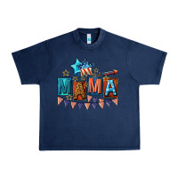 Navy All American Mama 4th of July Urban Heavy Tee - CowGirlArtShop