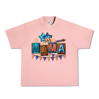 Salmon All American Mama 4th of July Urban Heavy Tee - CowGirlArtShop