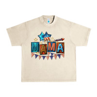 Sandshell All American Mama 4th of July Urban Heavy Tee - CowGirlArtShop