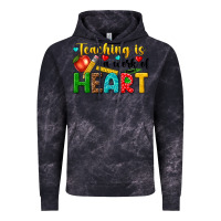 Cloud Black teaching is a work of heart tbw Vintage Hoodie - texasbilliewilder
