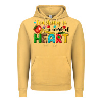 Vintage Mustard teaching is a work of heart tbw Vintage Hoodie - texasbilliewilder