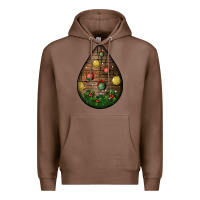 Chestnut christmas  teardrop Premium Hoodie - BundleAndBundleShop