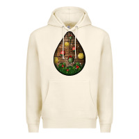 Tofu christmas  teardrop Premium Hoodie - BundleAndBundleShop