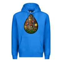 True Royal christmas  teardrop Premium Hoodie - BundleAndBundleShop