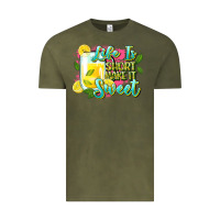 Vintage Olive life is Vintage Tee - Zillion Design Studio