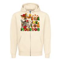Sandshell dia de los muertos Zipper Hoodie - AdoDesignShop