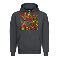 Smoke dia de los muertos Zipper Hoodie - AdoDesignShop