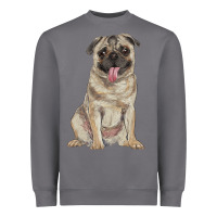 Storm pug Heavyweight Sweatshirt - RanaPortraitStore