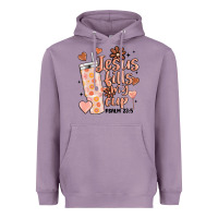 Lavender valentine jesus fills my cup Heavyweight Hoodie - MaliasSmallBusiness