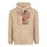 Mushroom valentine jesus fills my cup Heavyweight Hoodie - MaliasSmallBusiness