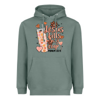 Sage valentine jesus fills my cup Heavyweight Hoodie - MaliasSmallBusiness