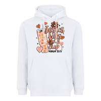 White valentine jesus fills my cup Heavyweight Hoodie - MaliasSmallBusiness