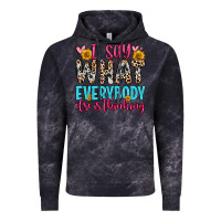 Cloud Black i say what everybody else is thinking Vintage Hoodie - Zillion Design Studio