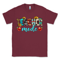 Burgundy teacher mode Classic Tee - BundleAndBundleShop