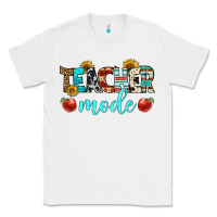 White teacher mode Classic Tee - BundleAndBundleShop