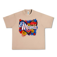 Burro American mama heart Urban Heavy Tee - Neo Western