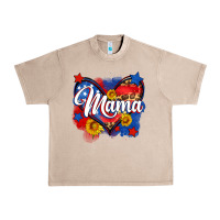 French Oak American mama heart Urban Heavy Tee - Neo Western