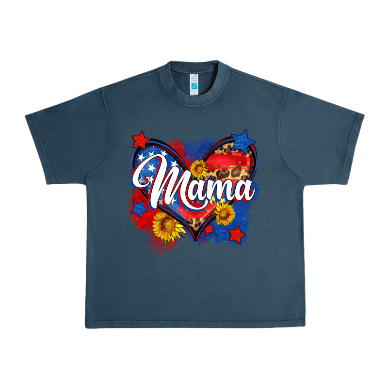 American Mama Heart Urban Heavy Tee by Neo Western | Teevron