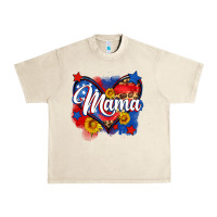 Sandshell American mama heart Urban Heavy Tee - Neo Western